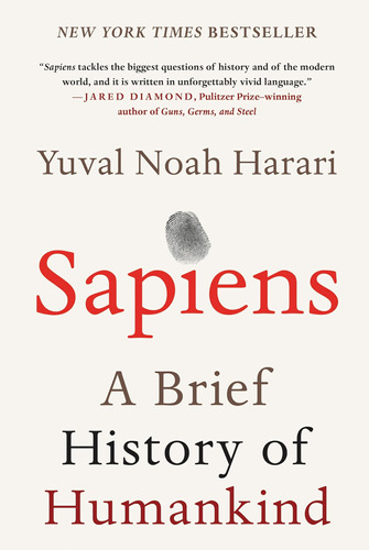 Libro Sapiens: Una Breve Historia De La Humanidad-inglés