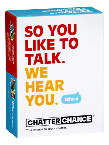 Chatterchance School: Juegos De Cartas De Conversacion  Jue