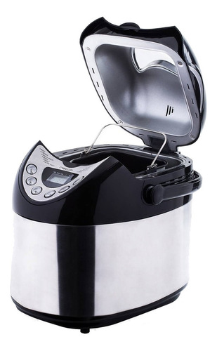 Imagen 3 de 4 de Máquina para hacer pan Recco RMP-1129S negro 220V