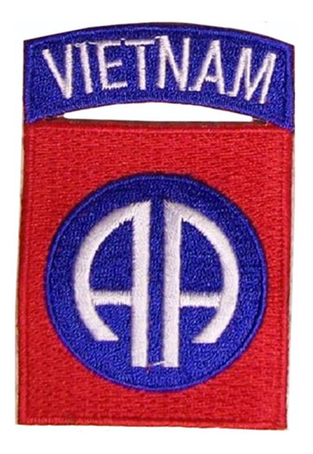 Parche Aplique Bordado 82nd Airborne Vietnam M1