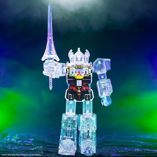 Megazord Transparente Power Rangers Super Cyborg - Super 7