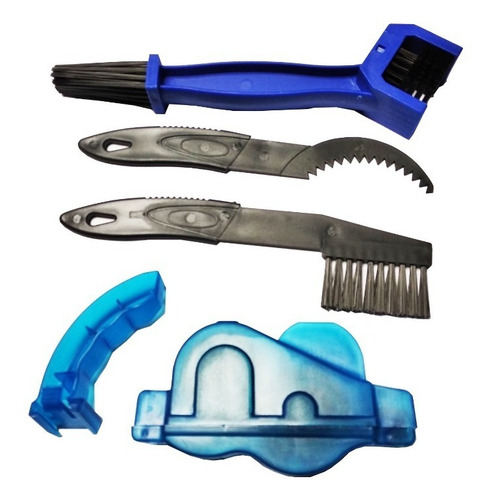 Set Completo Para Limpiar Cadenas De Bicicleta + Cepillos