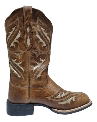 Bota Ariat Rodeo Dama Piel Res Bronce