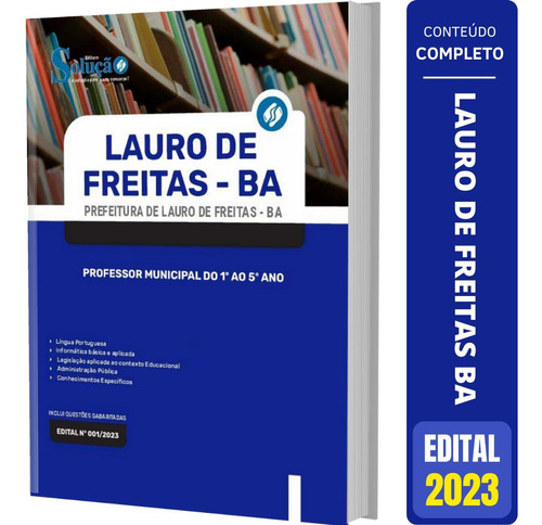 Apostila Concurso Lauro De Freitas Ba - Professor Municipal