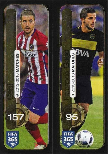 Lámina Album Fifa 365 2017 / 379 Gabi - Fernando Gago