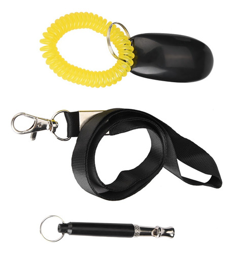 3pcs Ultrasonic Dog Training Whistle Pet Training Clicker 