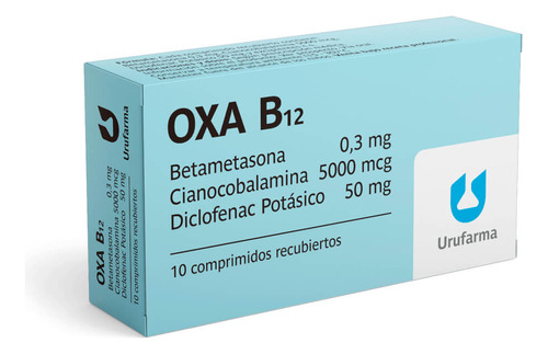 Oxa B12 X 10 Comprimidos