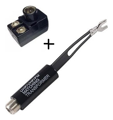 Conector Adaptador Uhf/vhf/fm Matching Transformer 