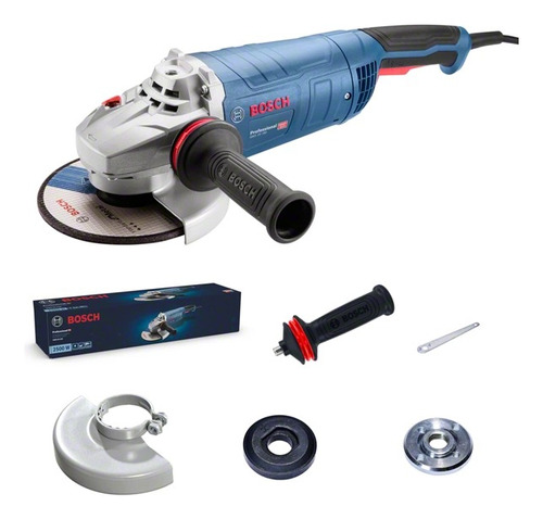 Amoladora Angular 180mm Heavy Duty Bosch Gws 25-180 Lvi