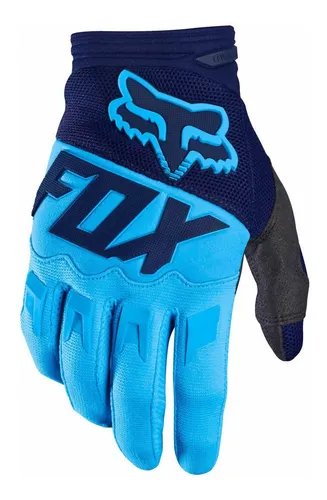 Guantes Fox Azul Blanco Ciclismo Mtb Enduro Motocross