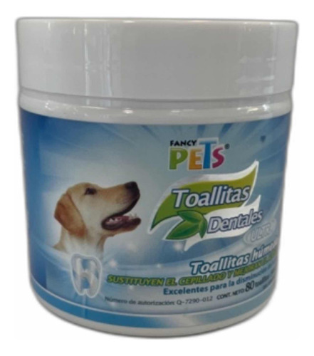 Toallitas Dentales Para Perro Marca Fancypets