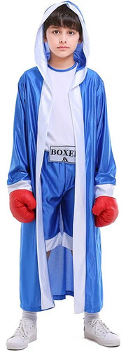 Uniforme Boxer Para Cosplay Para Niños Y Niños, Carnaval De