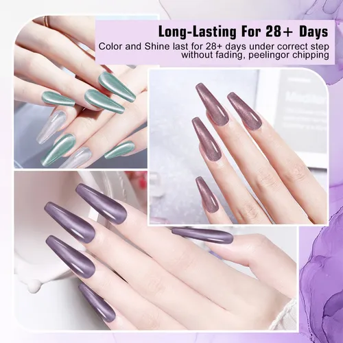 Kit Uñas Semipermanente Gel 8 Color