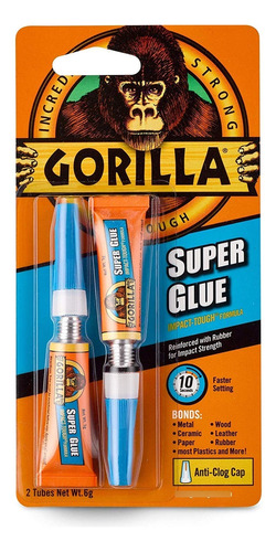 Super Glue Gel Do Tubo 3 Gramo Transparente Combo