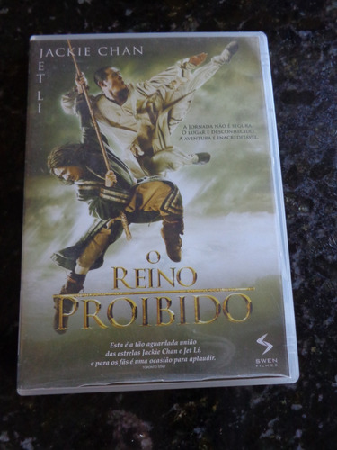 Imagem 1 de 1 de Dvd O Reino Proibido - Jet Li - Jackie Chan
