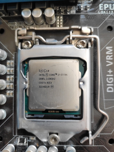 Imagem 6 de 7 de Placa Asus P8z77-v + Processador Intel I7 3770k + 8gb Usado