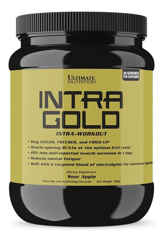 Ultimate Nutrition | Intra Gold Durante-entrenamiento | X30