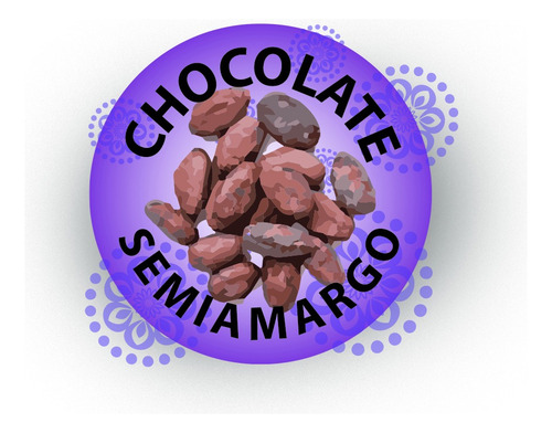 Barra Amaranto Sayabs Chocolate Semiamargo 12 Piezas
