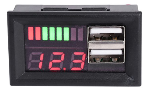 Voltímetro Digital De 12 V, Panel De Batería, Medidor De Vol