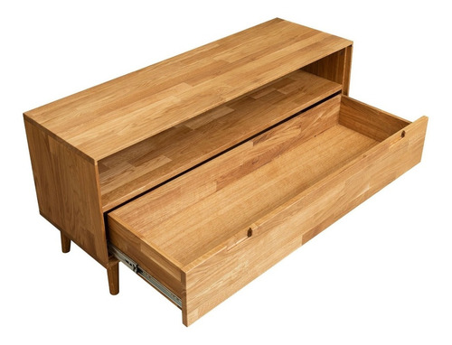 Imagen 6 de 9 de Mueble Tv 100% Madera Maciza De Roble Ref: Maciza01