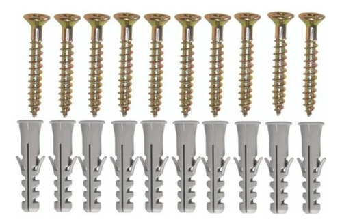 10 Metros Kit Instalação Concertina 30 Cm Solseg