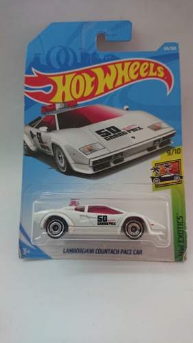 Hot Wheels Hw Exotics Lamborghini Countach Pace Car 316/365