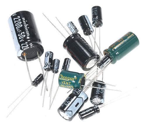 Kit De Condensadores Electrolíticos 1uf-2200uf De 50 V, 120