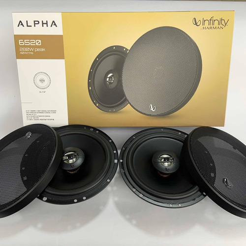 Parlantes Carro  Infinity Alpha 6520 280w 6-1/2