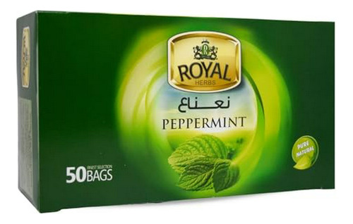 Té De Menta Real Bolsa Natural Hierbas Chai Sin Aditivos Sin