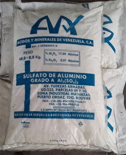 Sulfato De Aluminio Clarificante Para Piscinas A 