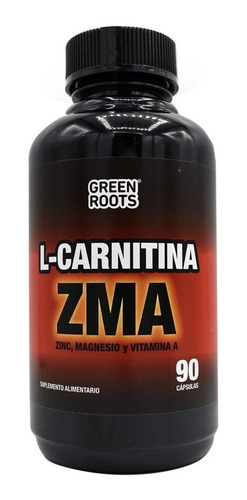 L-carnitina 500mg + Zma (potente Movilizador De Grasa) 90cap