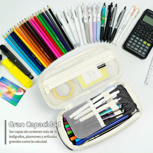 Estuche Para Lápices De Gran Capacidad, Lapicera Expandible