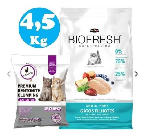 Biofresh Gato Cachorro Filhotes 4.5kg