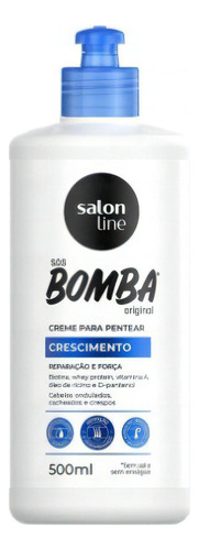 Creme Para Pentear S.o.s Bomba Orignal Salon Line 500ml