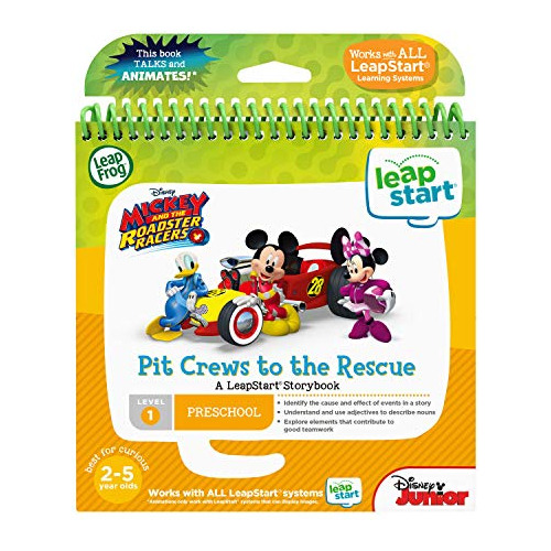 Leapfrog Leapstart 3d Mickey Y El Libro Roadster Racers