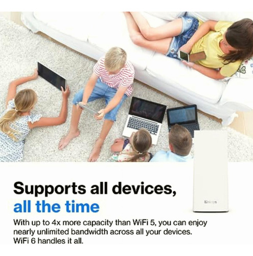 Linksys Mx5503 Atlas Wifi 6 Router Home Wifi Mesh System,