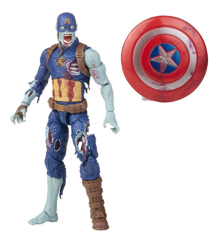 Zombie Captain America What If Marvel Legends Watcher Baf