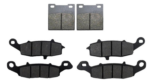 3 Pares De Pastillas De Freno, Para Suzuki Gsx600f Gsx750f