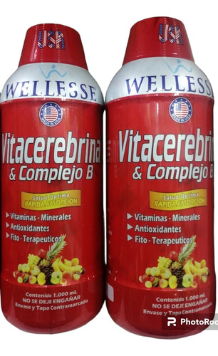 Promoción Vitacerebrina Wellesse X2 Fra - mL a $22