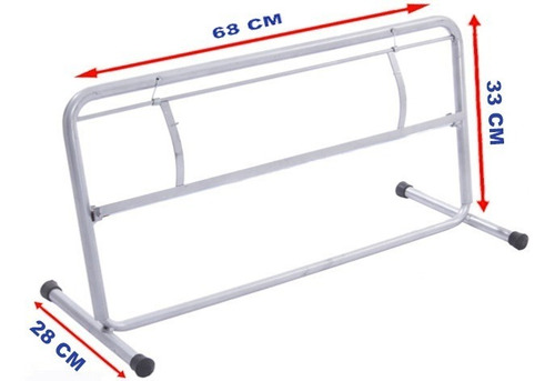 Suporte + Bobina De Papel Kraft Balcão Bancada Mesa 60 Cm