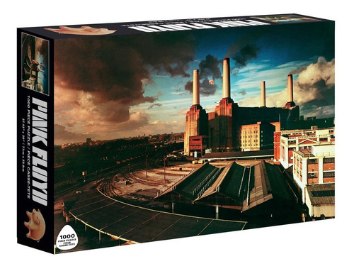 Pink Floyd Animals Rompecabezas 1000 Piezas Road Crates