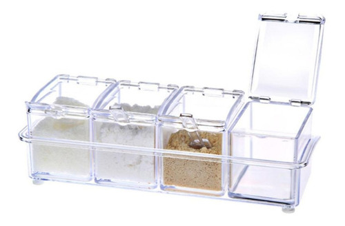 Especiero Dispensador De Cristal Para Condimentos Cocina