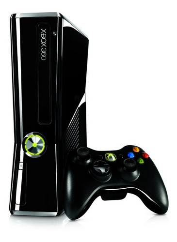 Microsoft Xbox 360 + Kinect Slim 250GB Standard cor  glossy black