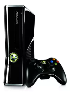 Microsoft Xbox 360 + Kinect Slim 250GB Standard cor glossy black