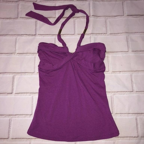 Victoria's Secret Lila Blusa Top Halter M