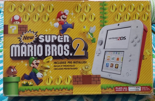 Nintendo 2ds Original Super Mario Bros 2 