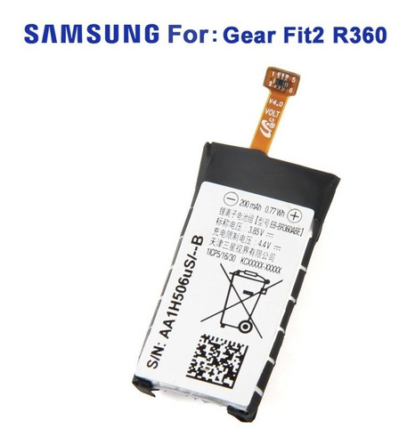 Batería Reloj Samsung Gear Fit 2 / Fir 2 Pro 200mah Original