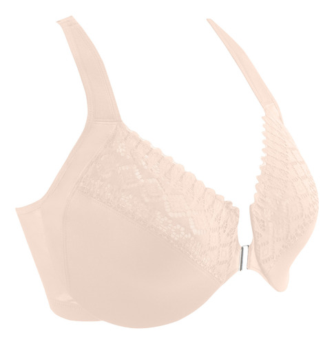 J Bras Feminino Com Botão Frontal Leve Sem Aço R 7001