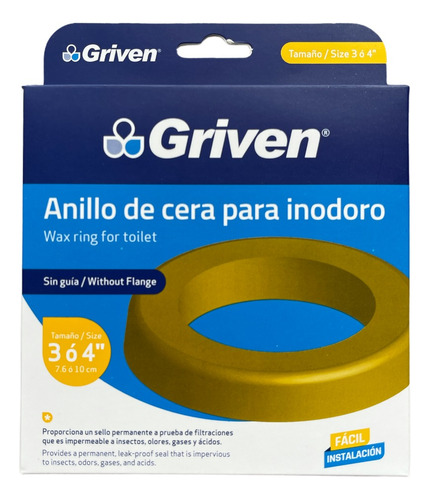 Anillo Aro Brida De Cera Para Poceta Wc Inodoros Tienda