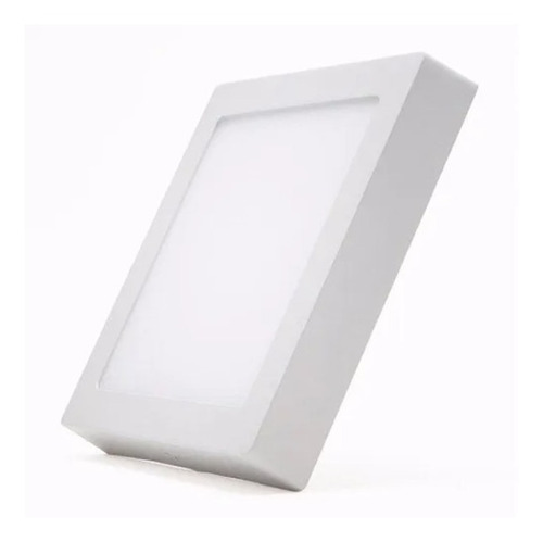 Imagen 2 de 9 de Panel Plafón De Aplicar Cuadrado 18w Macroled